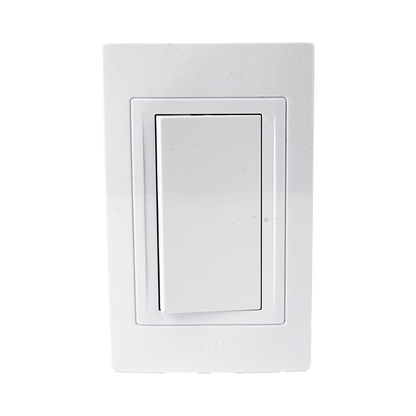 Apagador Sencillo de 127 V 10 A /Color Blanco.