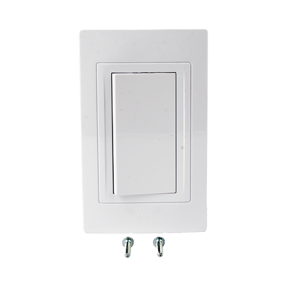 Apagador Sencillo de 127 V 10 A /Color Blanco.