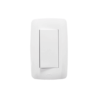 Apagador Sencillo de 127 V 10 A /Color Blanco.