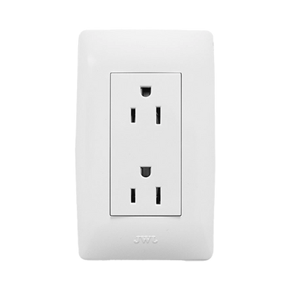 Contacto Dúplex de 127 V~60 Hz 15 A / Color Blanco.