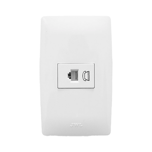 Toma Telefónica / Color Blanco.