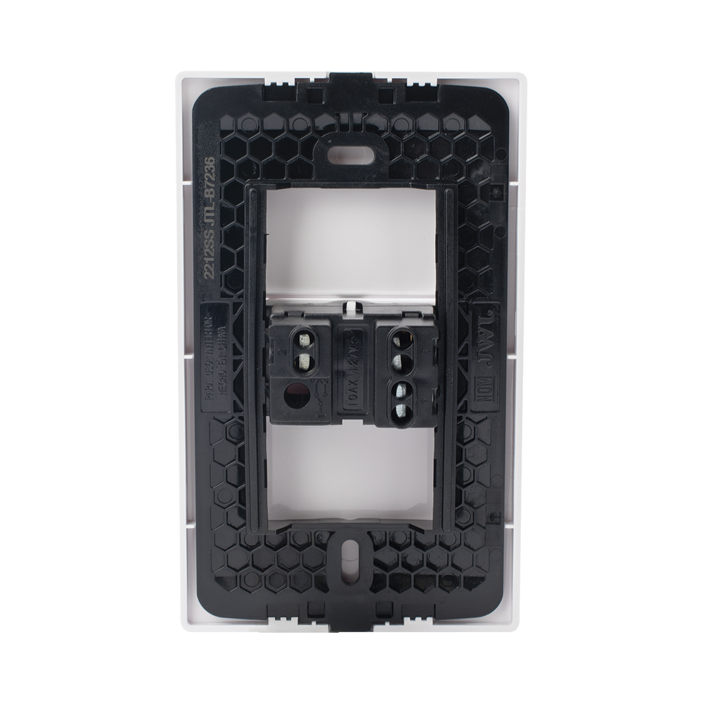 Apagador Escalera Sencillo de 127 V~60 Hz 10 A/ Color Blanco.