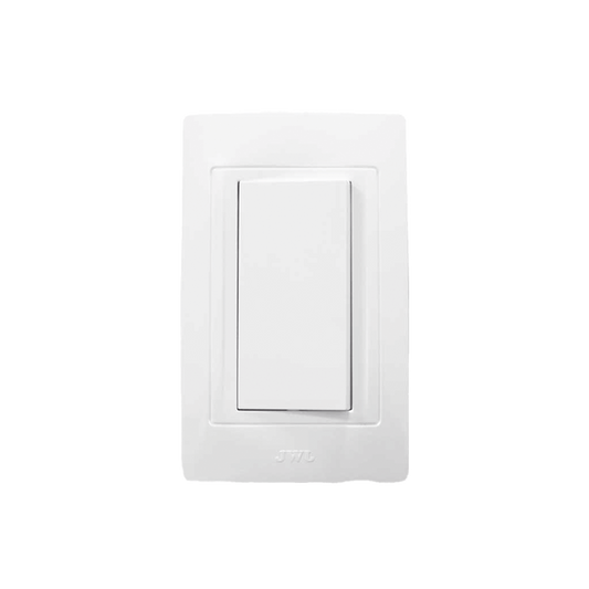 Apagador Escalera Sencillo de 10 A/ 127 V CA ~ 60 Hz / Color Blanco.