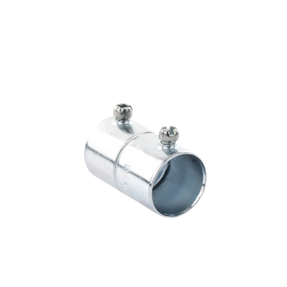 Cople 3/4" (19mm) Pared Delgada Con Tornillo (Tipo Americano) Galvanizado, Etiqueta Verde.