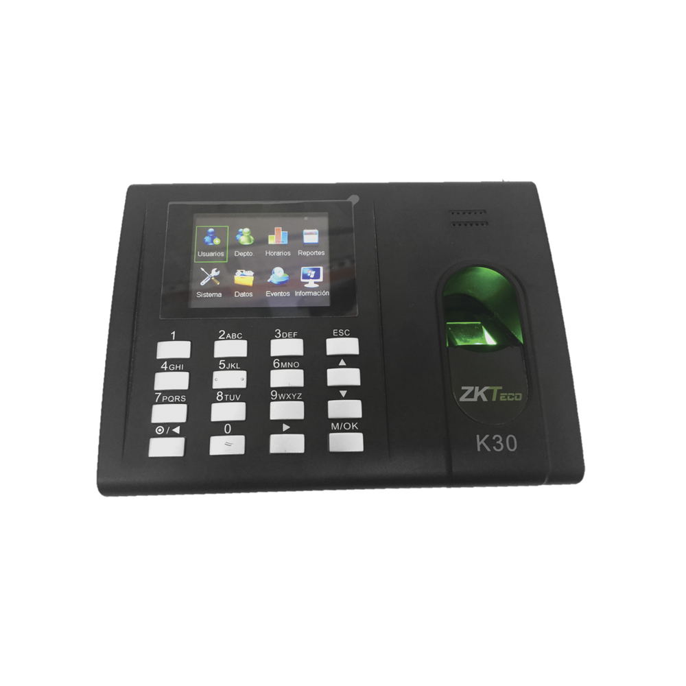 Terminal de Tiempo y Asistencia / Huella y Tarjeta 125 kHz / 1,000 Huellas / Batería de Respaldo / TCP/IP USB / Control de 1 Puerta