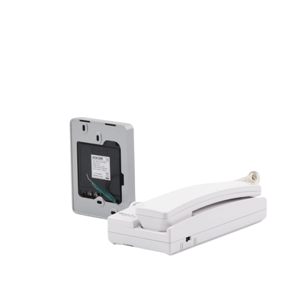 Kit de audio portero con un auricular (expandible hasta 3 auriculares)