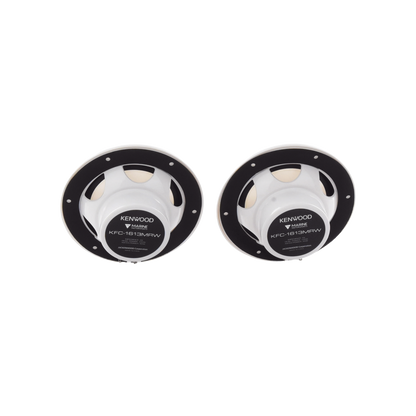 Par de altavoces fabricado en grado marinos en color blanco de 6.5"  de 100 W de entrada máxima