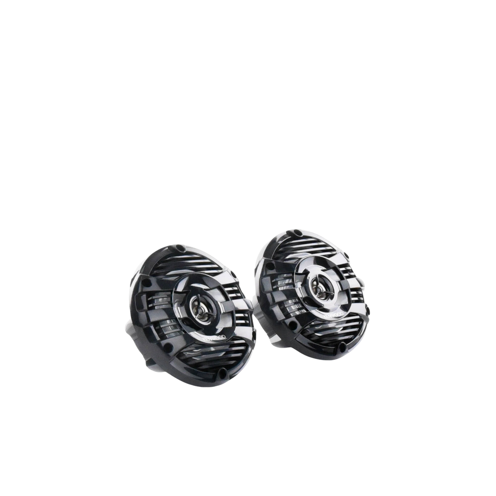 Par de Altavoz Marino de 6.5" / 2 Vías / 4 Ohm / 50W RMS / PP Resistente al Agua / Rejilla UV