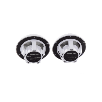 Par de altavoces fabricados en grado marinos en color blanco de 6.5" potencia máxima de 150 W