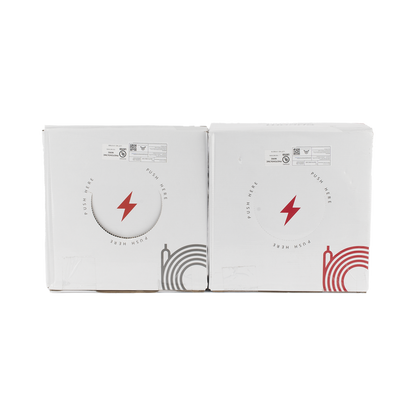 Kit de 2 rollos de 100 metros de cable fotovoltaico de cobre, rojo y negro, calibre 10 AWG (6mm²), Tipo PV,  1000/2000 V y 120°C.