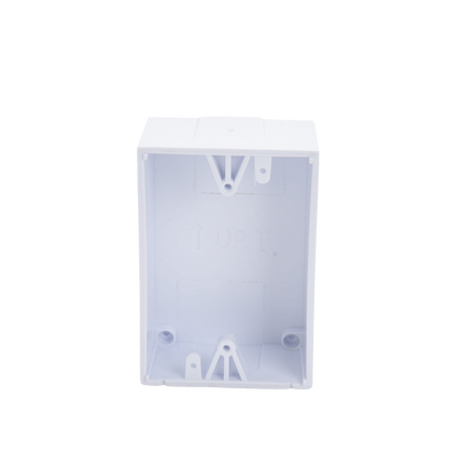 Caja trasera de montaje color blanco para Estaciones de Parada STOPPER