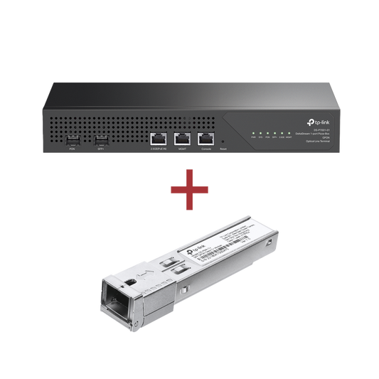 Kit para ISP´s /  Paquete de 1 OLT 1 puerto PON / DS-P7001-01 + 1 Módulo PON DSP-MAC+ de regalo