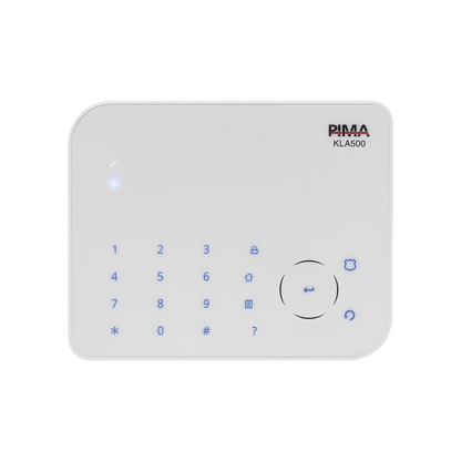Teclado LED para Armar/Desarma, Compatible con panel FORCE. Teclas Touch