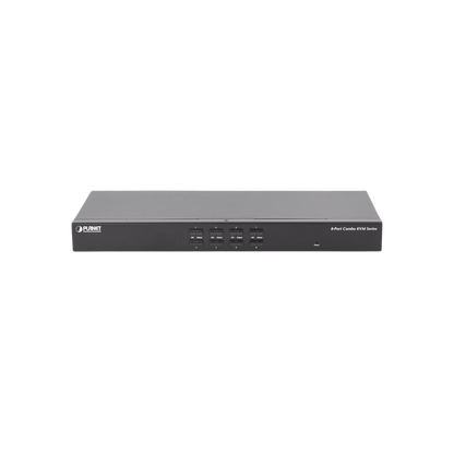 Switch Para Monitor KVM de 8 Puertos VGA, Permite el Acceso y Controla Hasta 8 Computadoras Desde Una Sola Consola (Teclado, Ratón y Monitor).