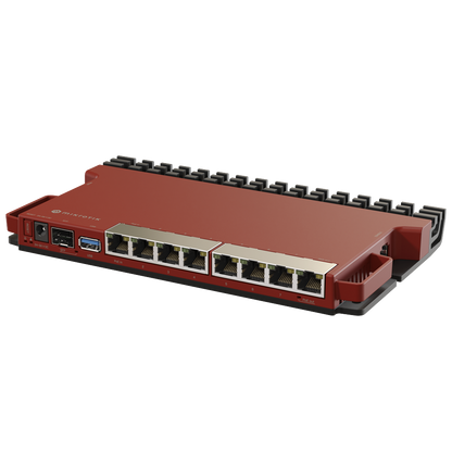 Router con CPU ARM / 8 Puertos GE / SFP 2.5G / montaje 1U