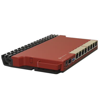 Router con CPU ARM / 8 Puertos GE / SFP 2.5G / montaje 1U