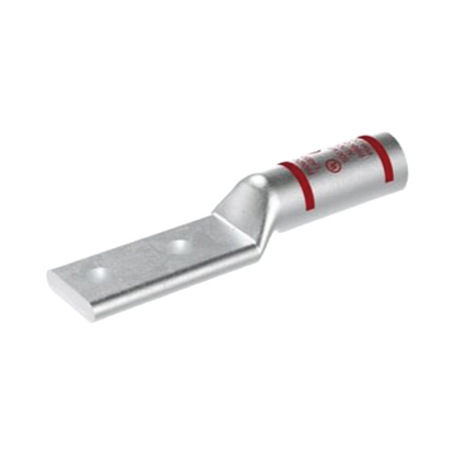 Zapata de compresión LAB2/0-12-E para cal. 2/0 Awg, Doble barreno para tornillo prisionero de 1/2. 1 Pz