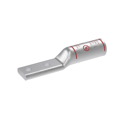 Zapata de compresión Aluminio LAB750-12-24R para cal. 750 Kcmil, Doble barreno para tornillo prisionero de 1/2, Espaciado de orificio 44.45mm, 1 Pz