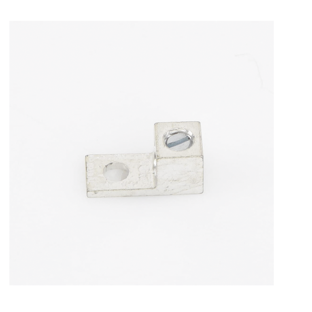 Conector Mecánico de Aluminio, de Un Orificio y Un Barril, para Cable de 14 a 2 AWG. 1 Pieza
