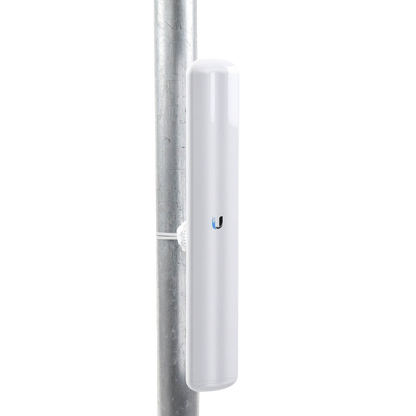 Estación Base 2x2 MIMO airMAX LiteAP AC hasta 450 Mbps, 5 GHz (5150 - 5875 MHz) con antena integrada de 16 dBi y cobertura de 120 grados