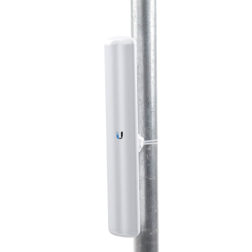 Estación Base 2x2 MIMO airMAX LiteAP AC hasta 450 Mbps, 5 GHz (5150 - 5875 MHz) con antena integrada de 16 dBi y cobertura de 120 grados