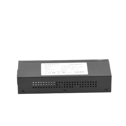 Inyector Super Hi-PoE / 56 Vcc / 30 Watts / Para Domos HIKVISION PTZ / IP (-AE / DE) / Soporta 802.3 af /at / Para Aplicaciones de CCTV
