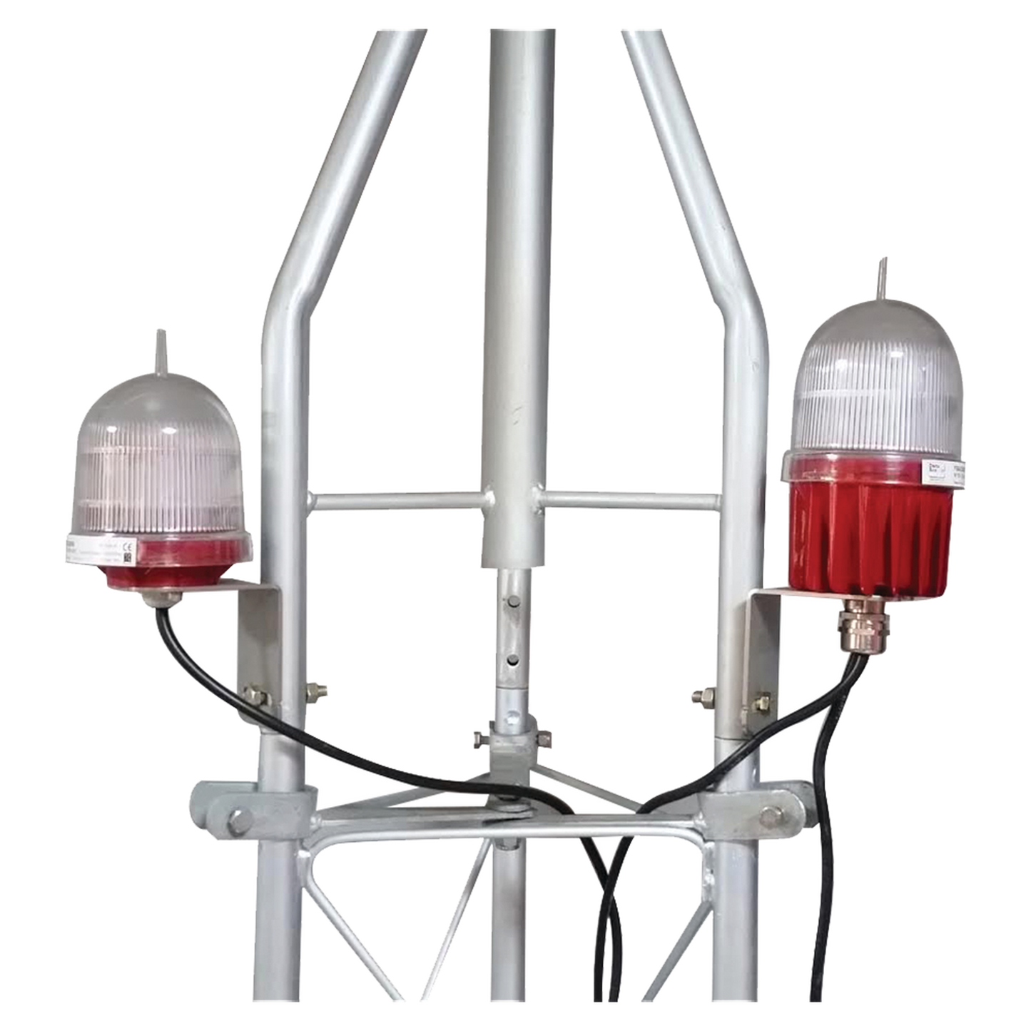 Lámpara de Obstrucción Doble tipo L-810 (Certificada). Voltaje de operación: 110 Vca.