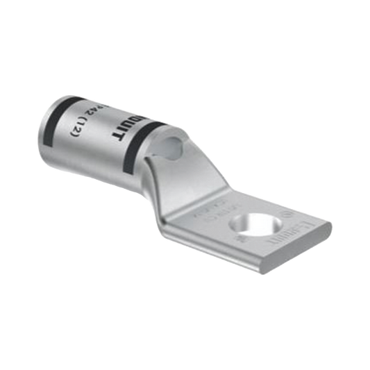 Zapata de compresión LCA1/0-56-X para cal. 1/0 Awg, Barreno para tornillo prisionero de 5/16, 10 Pz