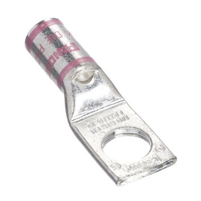 Zapata de compresión LCA1/0-12-X, para cal. 1/0 Awg, Barreno para tornillo prisionero de 1/2, 1 Pz