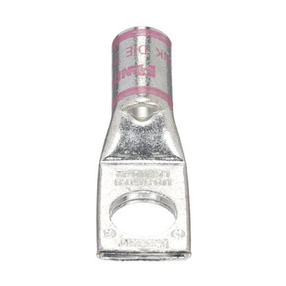 Zapata de compresión LCA1/0-12-X, para cal. 1/0 Awg, Barreno para tornillo prisionero de 1/2, 1 Pz