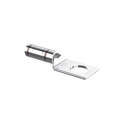 Zapatas de compresión LCA2-38-Q, para cal. 2 Awg, Barreno para tornillo prisionero de 3/8, 1 Pz