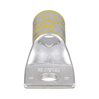 Zapata de compresión LCA250-38-X para cal. 250Kcm, Barreno para tornillo prisionero de 3/8, 1 Pz