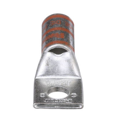 Terminal de Compresión de Cobre con Orificio 3/8 in, para Cable 3/0 AWG. 1 Pz.