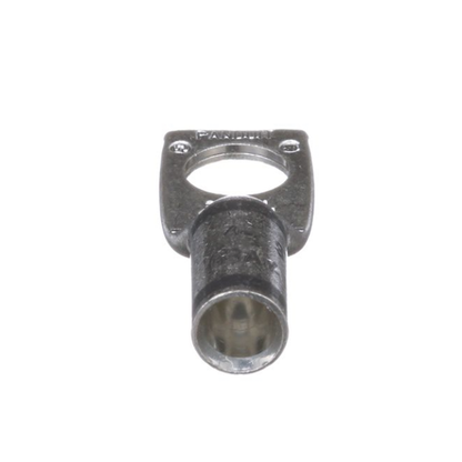 Zapata de compresión LCA4-38-L, para cal. 4 Awg, Barreno para tornillo prisionero de 3/8, 1 Pz