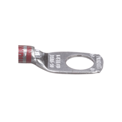 Zapata de compresión LCA8-38-L, para cal. 8 Awg, Barreno para tornillo prisionero de 3/8, 1 Pz
