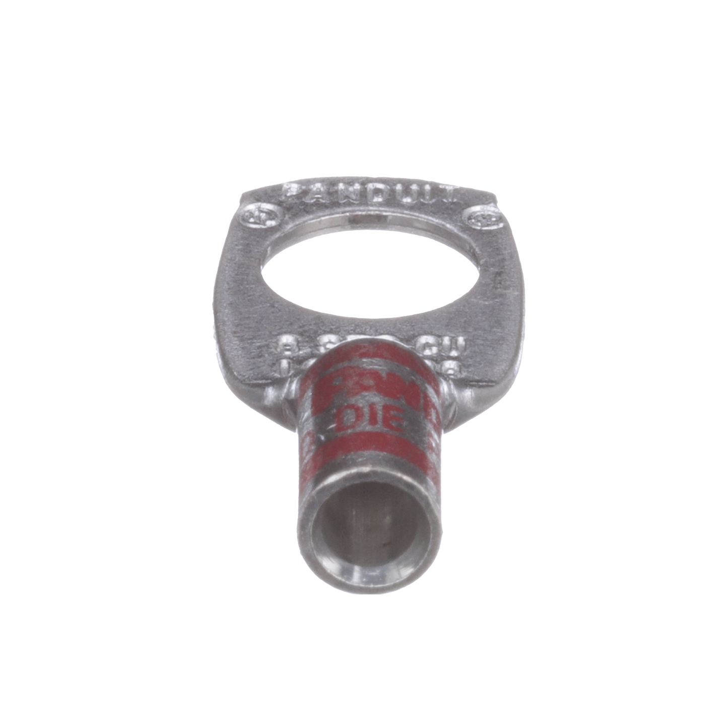 Zapata de compresión LCA8-14-L, para cal. 8 Awg, Barreno para tornillo prisionero de 3/8, 50 Pz
