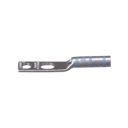 Zapata de compresión LCC6-14JAW-l para cal. 6 Awg, Doble barreno para tornillo prisionero de 1/4, 1 pz