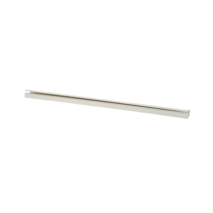 Canaleta LD10 de PVC rígido, con cinta adhesiva para instalación sin herramientas, de 38.4 x 24 x 3048 mm, Color Blanco Mate