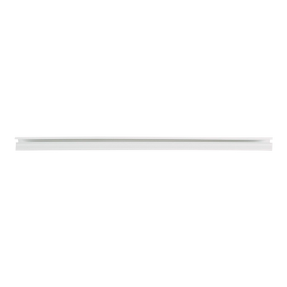 Canaleta LD10 de PVC rígido, con cinta adhesiva para instalación sin herramientas, de 38.4 x 24 x 1828.8 mm, Color Blanco