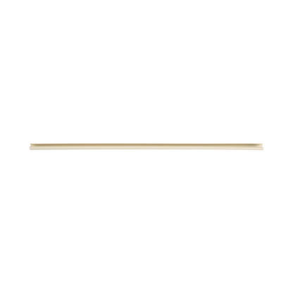 Canaleta LD3 de PVC rígido, con cinta adhesiva para instalación sin herramientas, 19.6 x 11.2 x 1828.8 mm, Color Blanco Mate