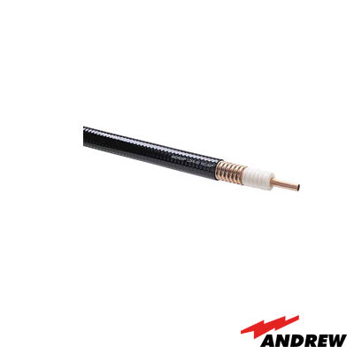 Cable coaxial Heliax de 1-1/4". Cobre corrugado. 100% Blindado