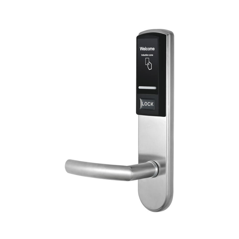 Cerradura para Hotel Izquierda / Tarjetas MIFARE 13.56 MHz / Aleación de Zinc / 224 Eventos / Software ZKBio CVSecurity