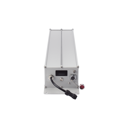 Batería de Ion-Litio para Videovigilancia 1280 Wh,  100Ah,  Controlador Incluido, Conexión Directa a Panel Solar y Salida de 12 Vcc o 24 Vcc