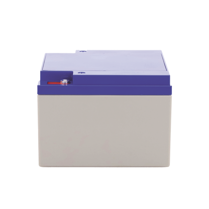 Batería de respaldo 12 V | 26 Ah AGM | Especial para Seguridad Electrónica | UPS | Sistemas de Emergencia | Vida útil 5 años | Terminales M5