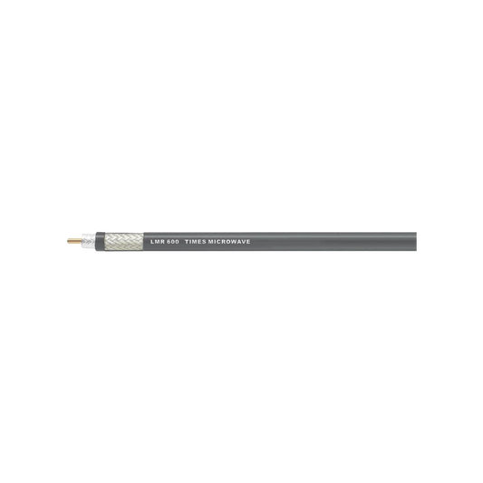Metro de Cable Coaxial de 1/2" Retardante al Fuego de 50 Ohms