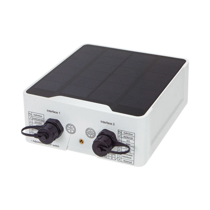 (LoRa) Controlador de nodo  IP67 para exterior Industrial, Compatible con LoRaWAN, Con Celda Solar y  Batería Integrada