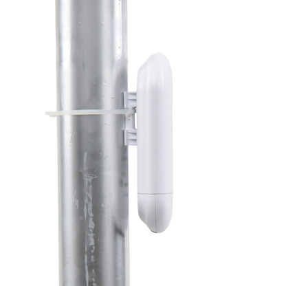 NanoStation airMAX Loco5AC CPE hasta 450 Mbps, 5 GHz (5150 - 5875 MHz), con antena integrada de 13 dBi, no incluye adaptador PoE