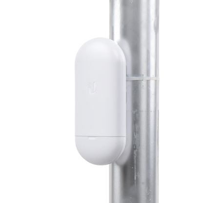 NanoStation airMAX Loco5AC CPE hasta 450 Mbps, 5 GHz (5150 - 5875 MHz), con antena integrada de 13 dBi, no incluye adaptador PoE