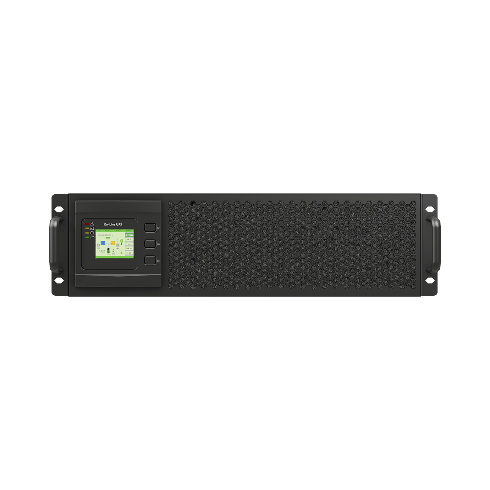 UPS de 15 KVA/15 kW, Online Doble Conversión, 120 Vac de Entrada 3 Fases, Entrada Hardwired, Onda Senoidal Pura, Torre o Rack
