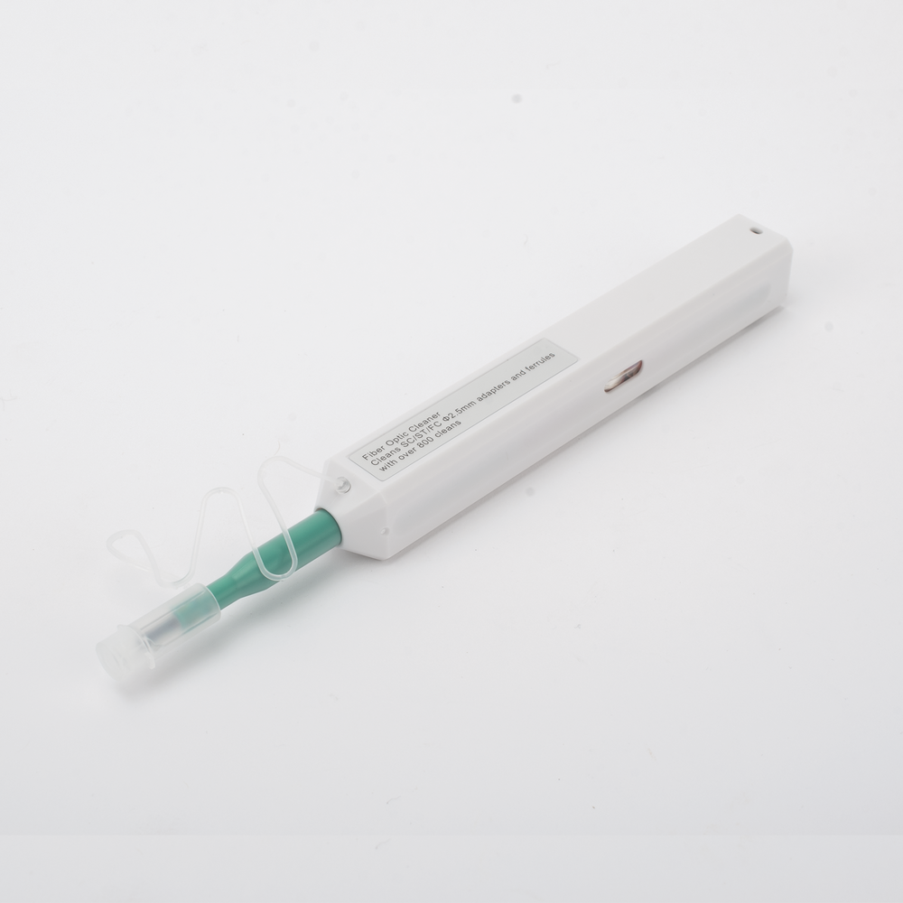 Pluma Limpiadora de 2.5 mm, para Conectores SC, FC, ST de Fibra Óptica, 800 Procesos de Limpieza